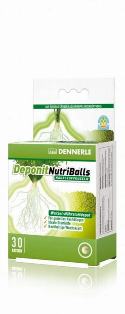 DENNERLE 60 Stück Deponit NutriBalls, Nährstoffkugeln - Universal-Wurzeldünger