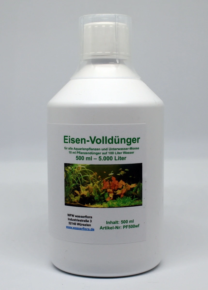 500 Ml Eisen-Volldünger Für Bis Zu 5.000 Liter Wasser 3 500 Ml Eisen-Volldünger Für Bis Zu 5.000 Liter Wasser
