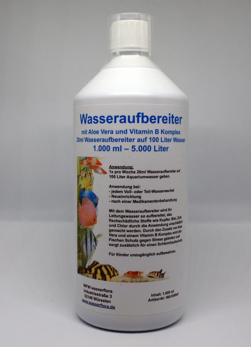 1.000 Ml Wasseraufbereiter Für 5.000 Liter Aquarium-Wasser 3 1.000 Ml Wasseraufbereiter Für 5.000 Liter Aquarium-Wasser